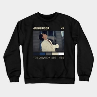 3D Jungkook BTS Crewneck Sweatshirt